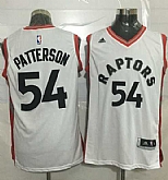 Toronto Raptors #54 Patrick Patterson White Stitched NBA Jersey,baseball caps,new era cap wholesale,wholesale hats